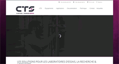 Desktop Screenshot of cts-climatique.fr