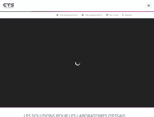 Tablet Screenshot of cts-climatique.fr